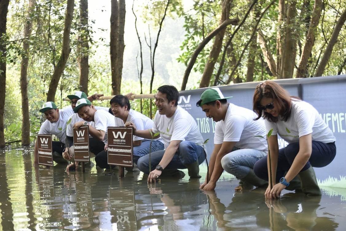 Iwb Ikut Gerakan Tanam Bakau Di Taman Wisata Alam Mangrove Perduli