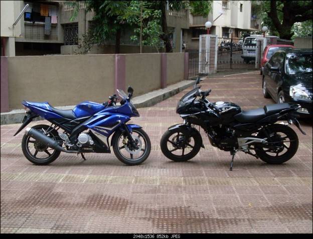 Motor cc besarpun tak berkutik lawan Yamaha R15….
