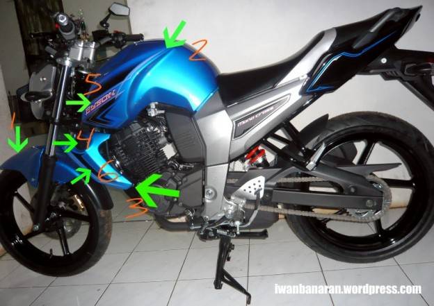 Ingin mengubah warna asli Yamaha Byson??….gampang bro!