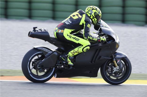 Akhirnya The Doctor nyemplak Ducati….