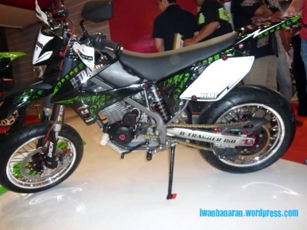 Jika Kawasaki D’Tracker 150 dimodif…..sangarrrrr…