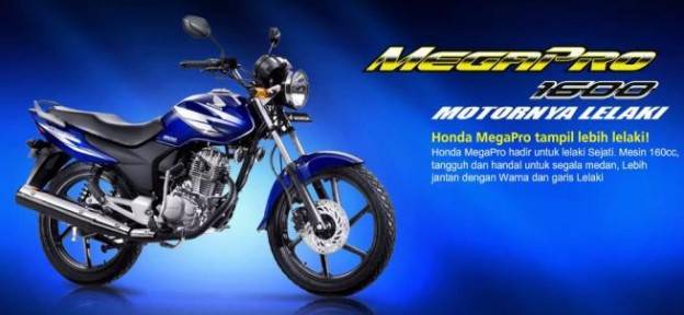 Kenapa ya Honda Megapro lawas bisa laku tinggi..??