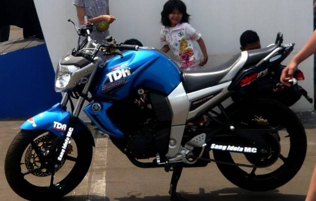 Jika Yamaha Byson dipasangi double disk….