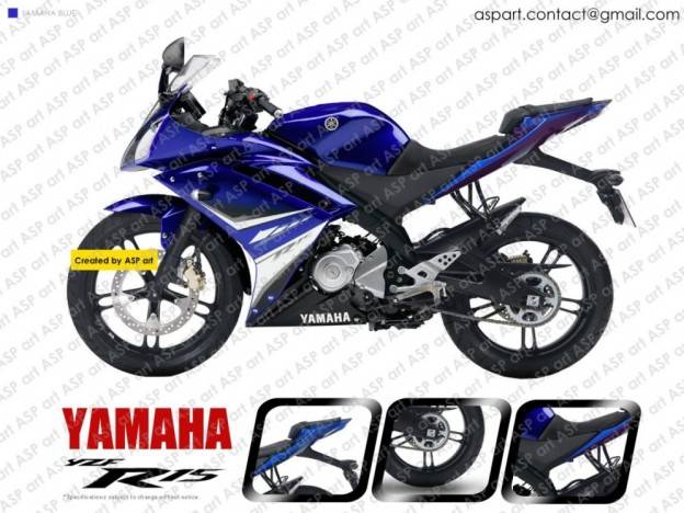 Sketsa 3D new Yamaha R15 2011 telah keluar…..