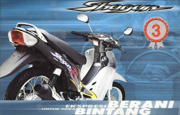 Mungkinkah Bebek Shogun reborn dengan mesin DOHC 150cc?. Berikut kata Suzuki…..