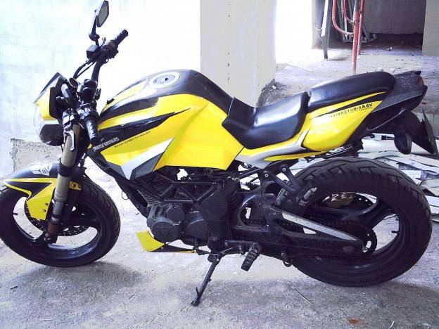 Modif sadis Honda Tiger…..membikin pangling!