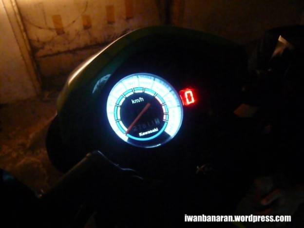 Speedometer indiglow plus gear indikator Athlete memang maut!!