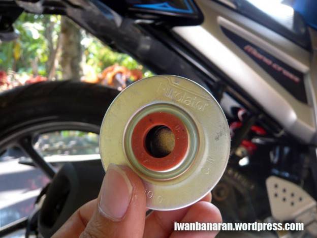 Ealahhh….jebule sparepart filter oli Yamaha Byson masih import dari India!!…
