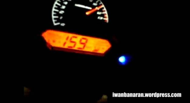 Top speed Honda CBR150r tembus 165km/jam….!!