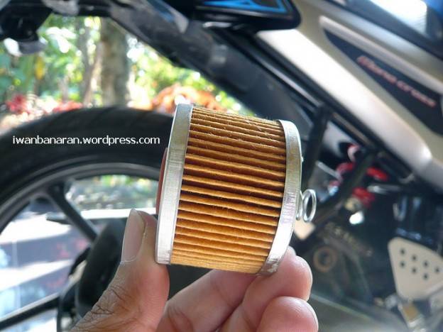 Tutorial singkat mengganti oli filter Yamaha Byson….