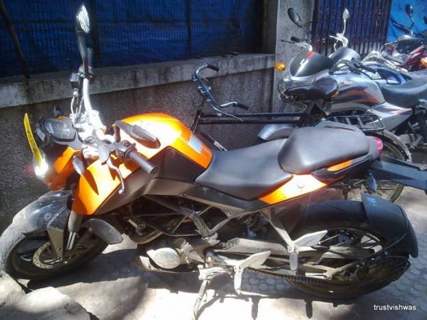 Penampakan KTM Duke 200 diNagpur India…..