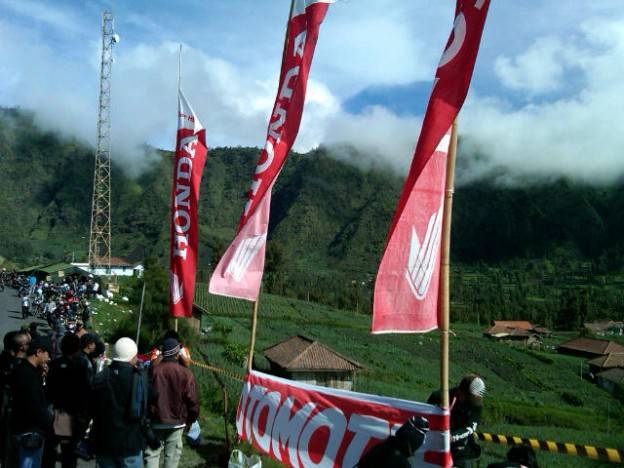 Honda bikers day memanaskan dinginnya Bromo…