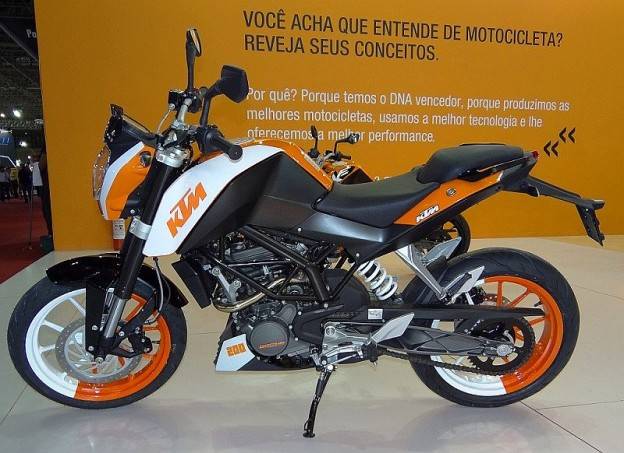 KTM Duke 200 dikabarkan akan meluncur diIndia 3 Januari 2012….