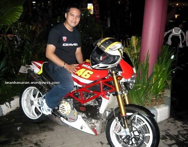 Kondom Ducati Monster Rossi Edition. Aslinya keren tenan!!…
