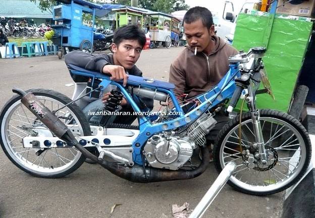 Yamaha Jupiter-Z mampu jabanin Satria 120 dua tak!!…
