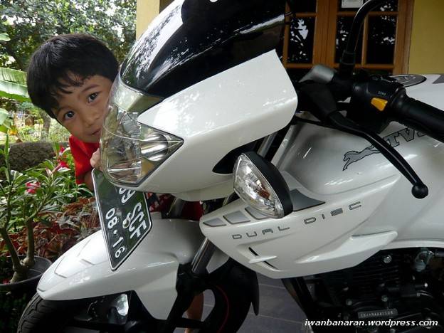 TVS Apache RTR 160 akhirnya sukses sampai kerumah….