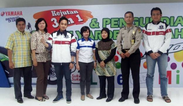 Rejeki nomplok…..tukang kredit jadi Milyader Yamaha!