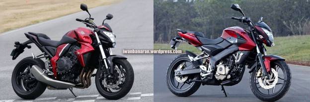 Bajaj Pulsar 200NS vs Honda CB1000…….