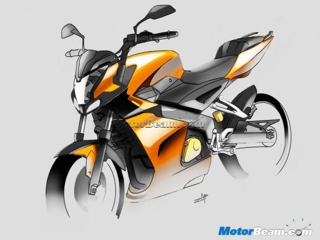 Seperti inikah rupa Pulsar 200 fairing nanti??….