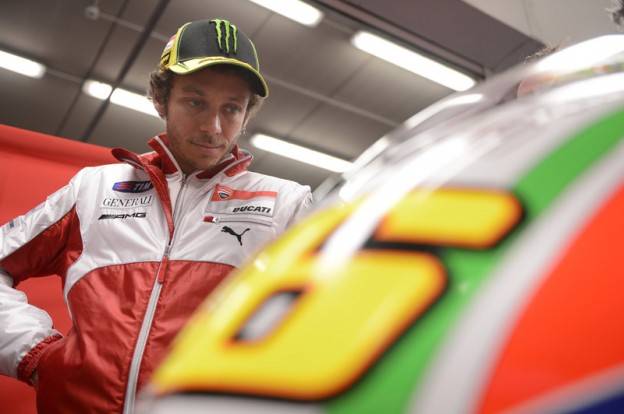 Motogp : Pengalaman 30 tahun tidak berlaku pada Ducati…ujar Rossi!