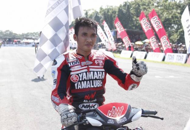 Agung Tampil Perkasa di Yamaha Cup Race Medan…
