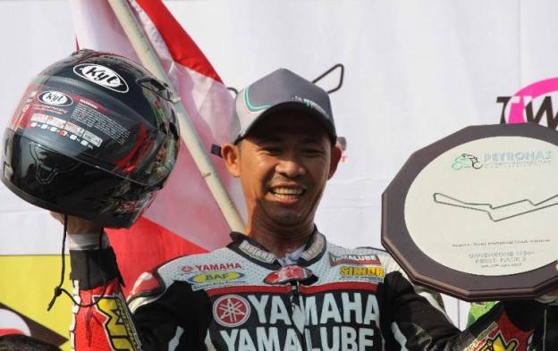 Hadi Wijaya dari Yamaha Juara Underbone 115 cc Seri 2 ARRC…..