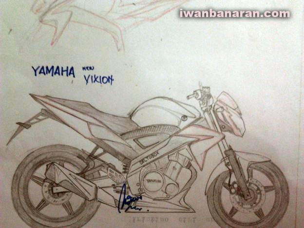 Yamaha new Vixion dan Honda teralis….tidak ada bedanya koq!!