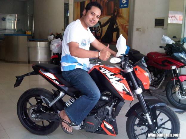 Lebih dekat dengan KTM Duke 200…ternyata banyak part Bajaj nyantol euy!