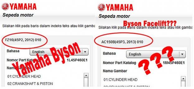 Kode AC150B (45P3 2013)…..Yamaha Byson facelift-kah??