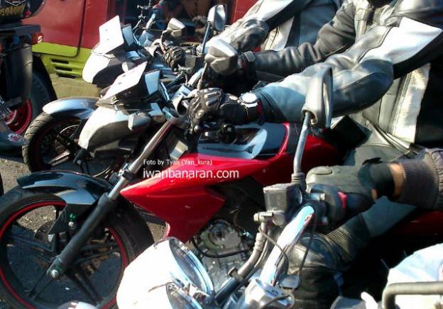Walah…satu unit produk testing new Vixion digondol maling?