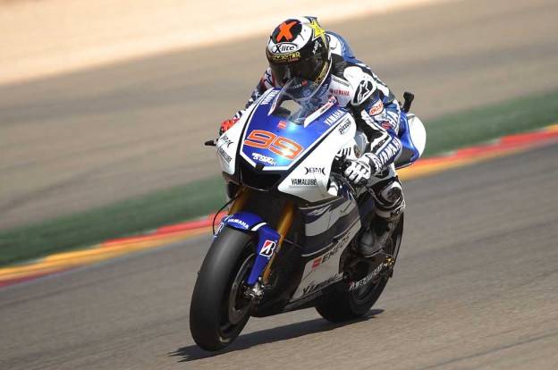 Warm up Motogp Aragon : Lorenzo tercepat…..Pedrosa ketiga!