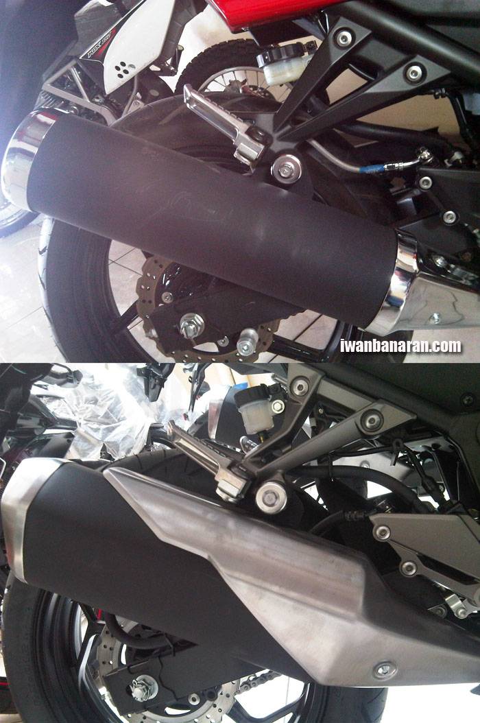 NInja 250 karbu vs FIc