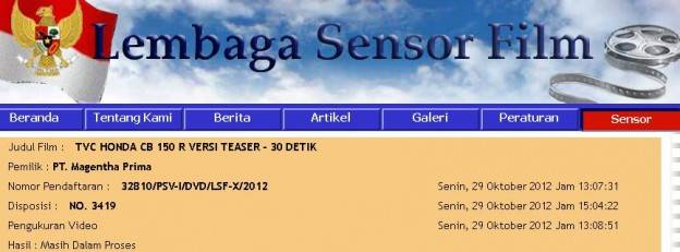 Akhirnya teaser Honda teralis keluar brosis!!!……
