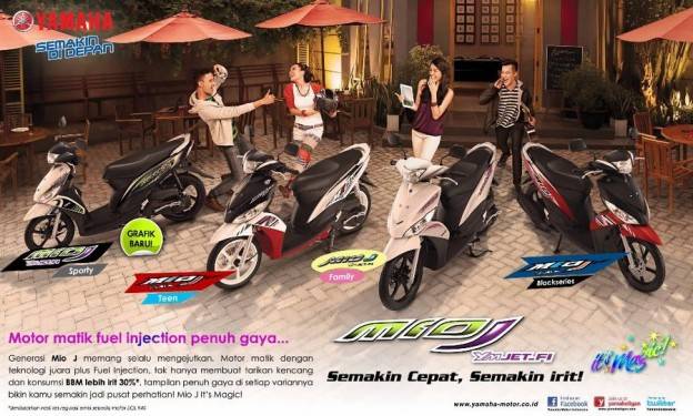 Yamaha rilis Mio-J sporty new color!!…