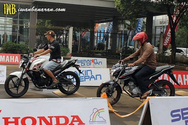 Komparasi dimensi Yamaha new Vixion vs. Byson……