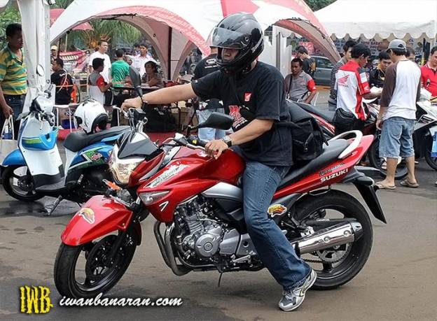 First impression mencicipi Suzuki Inazuma…..mesin minim vibrasi!
