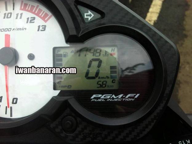 Non eco riding test komsumsi bahan bakar Honda CB150R. Monggo diintip…..