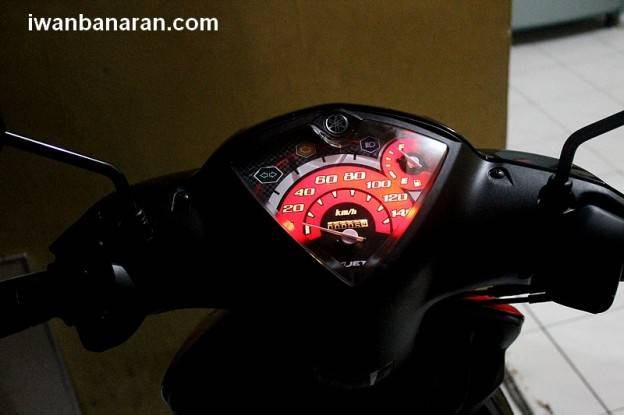 Rupa Yamaha Mio GT dimalam hari…..