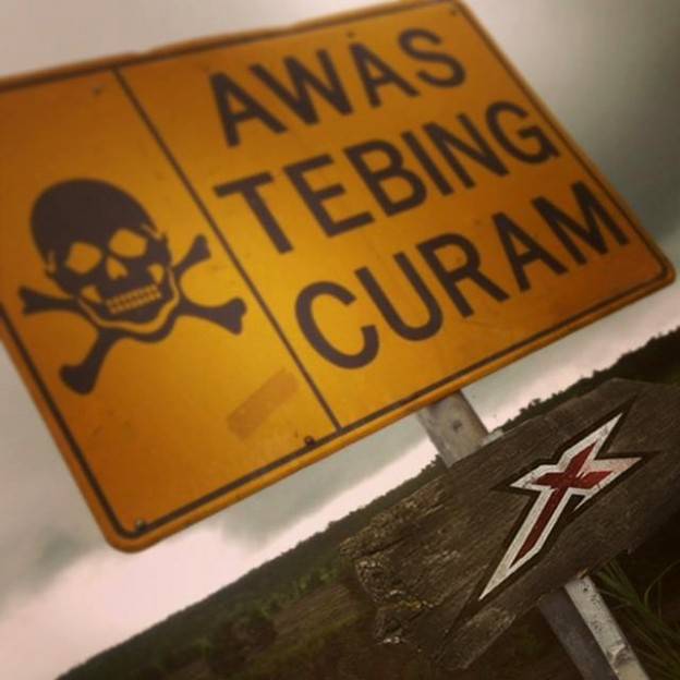 Huruf "X" bertebaran dimana-mana……