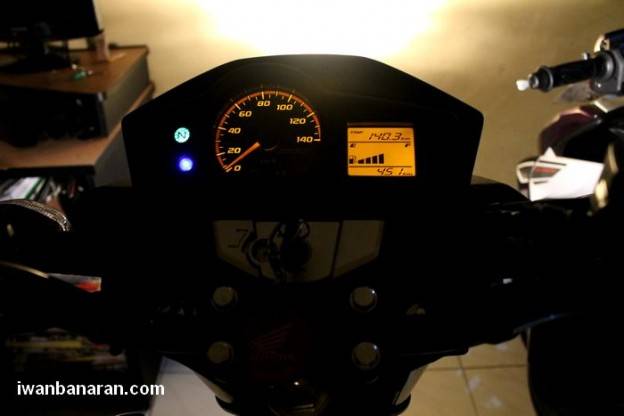 Video night view display speedo Honda Verza150….