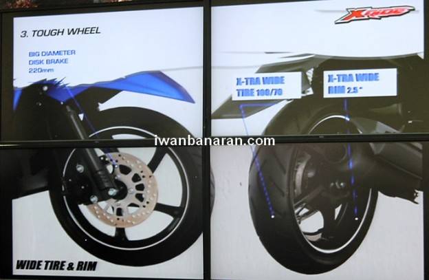 Apa sih perbedaan X-Ride dibanding matic Yamaha lain??….