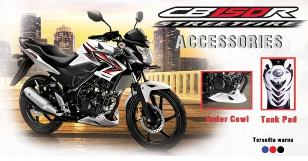 Penyebaran accessories Honda CB150R sudah mencapai 30% dari jumlah populasi…