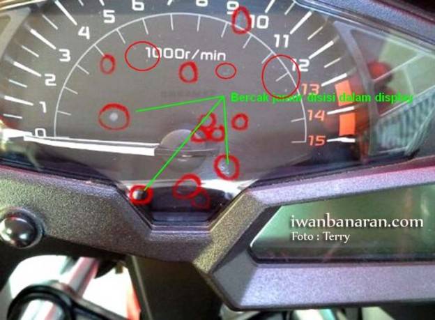 Kualitas spedometer Ninja 250 FI perlu diperbaiki???….
