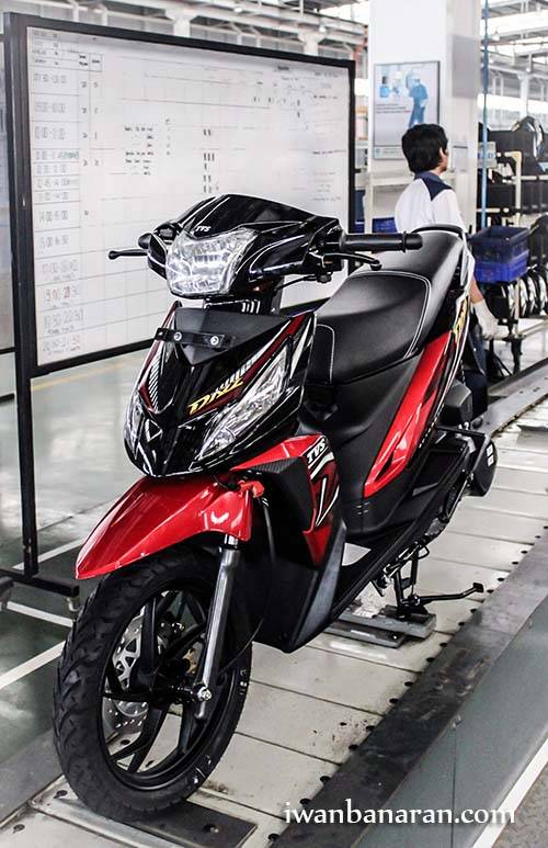 Video dan foto detil TVS Dazz…..finishing tidak kalah dibanding motor Jepang!!
