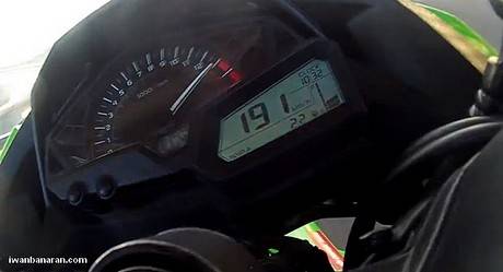 Video Top speed Ninja 300 FI tembus 191km/jam…..juozzz gandozzz!!!