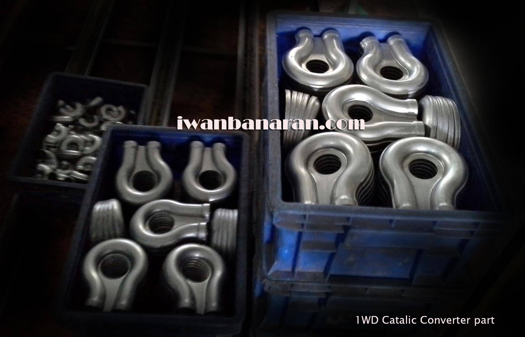Printilan komponen yang disinyalir sebagai Catalic Converter Yamaha 250….