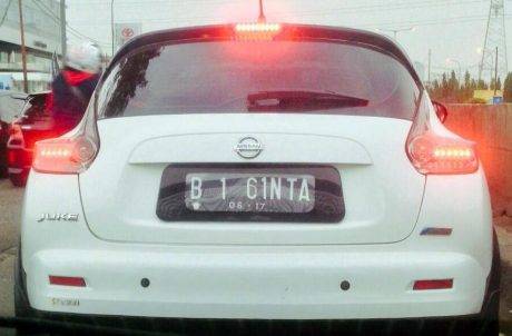 modifikasi plat nomer