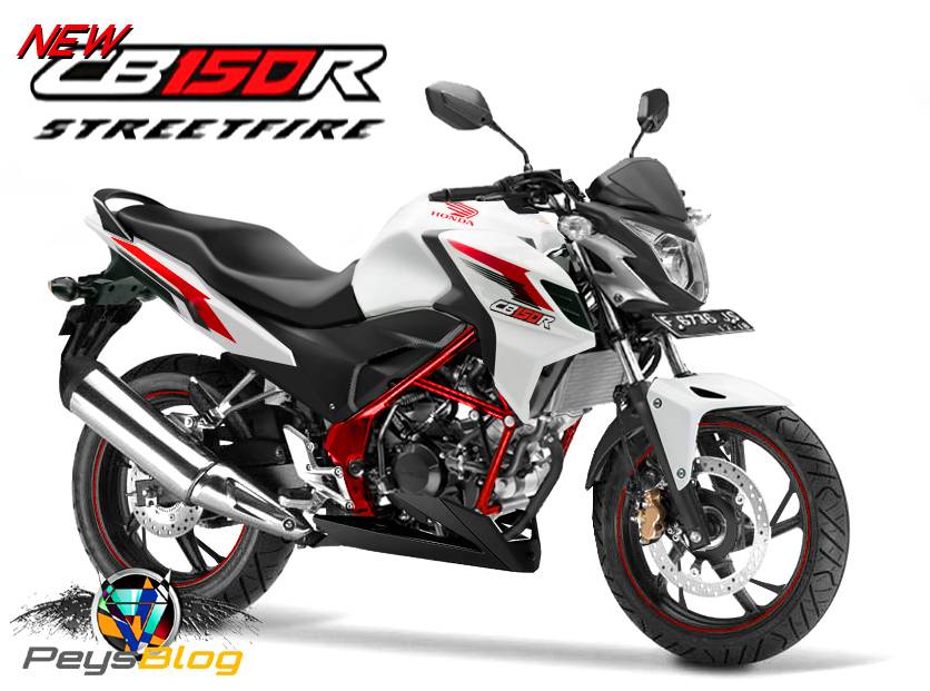 Hasil render new Honda CB150R facelift 2015….ganti pelk dan ban aja beda!!