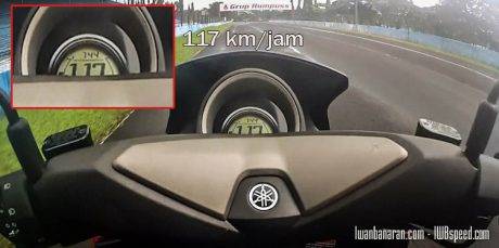 Top speed Yamaha NMax 150 ABS