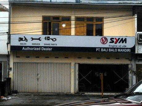 bengkel SYm Bali